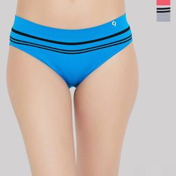 C9 AIRWEAR Pack Of 3 Striped Anti Bacterial Bikini Briefs-image-87