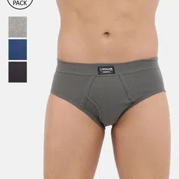 Dollar Bigboss Men Assorted Pack of 4 Spandex Integrated Cotton Basic Briefs MBBR-11-PO4-picture-30