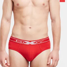 BODYX Men Pack Of 2 Cotton Basic Briefs-picture-6