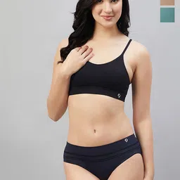 C9 AIRWEAR Women Pack Of 2 Striped Seamless Bikini Briefs-image-115