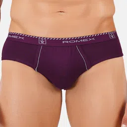 Ramraj Romex Men Pack of 4 Assorted Cotton Basic Briefs image 5