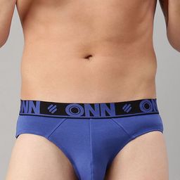 ONN Pack Of 3 Basic Mid Rise Basic Briefs ONN_271_AST4_3PC image 3
