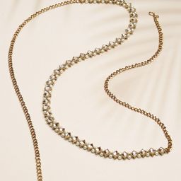 Sanjog Gold-Toned Kundan Studded & Beaded Traditional Kamarbandh-54