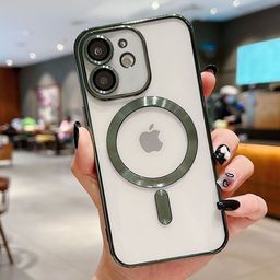 Luxury Kase Plating Magnetic Soft Cover iPhone 12 Back Case-image-71