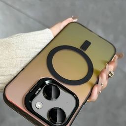 Luxury Kase Solid Printed iPhone 15 Back Case Mobile Accessories-image-76