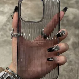 Luxury Kase Solid Printed iPhone 16 Back Case Mobile Accessories-image-34