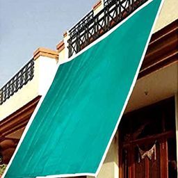 Kuber Industries Green Sun Shade Square UV Blocking Durable Canopy image 2