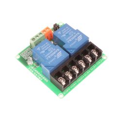 2 Channel Relay Module, 30A with Optocoupler, Isolation 24V Supports, High and Low Triger image 1
