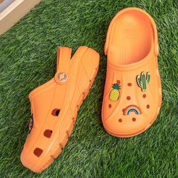 Red Tape Kids Rainbow Applique Croslite Clogs-image-83