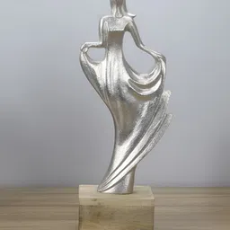 Maison Modern Silver-Toned Textured Curio Showpiece-image-85