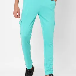 FiTZ Men Slim-Fit Mid-rise Track Pant-image-59