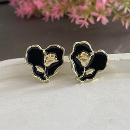 FIMBUL Gold-Plated Stud Earrings-50