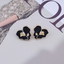 FIMBUL Gold Plated Stud Earrings-51