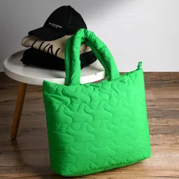 Accessorize London Quilted Shopper Bag-36
