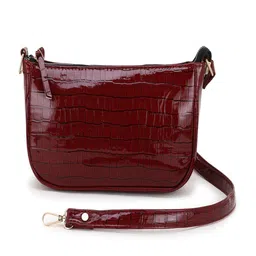 Mast & Harbour Textured Structured Sling Bag image 4