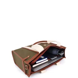 Womanix Structured Handheld Bag with Fringed image 5