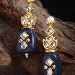 DUGRISTYLE Gold-Plated Classic Drop Earrings-97
