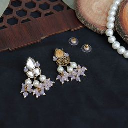 BeAbhika Contemporary Drop Earrings-3
