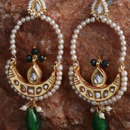 DUGRISTYLE Gold Plated Classic Drop Earrings-91