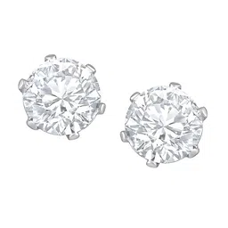KARISHMA KREATIONS Silver-Plated Contemporary Studs Earrings-40