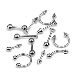 KARISHMA KREATIONS 12 Pieces Silver-Plated Contemporary Studs Earrings-14