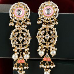 DASTOOR Pink Classic Drop Earrings-image-46