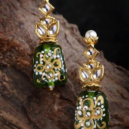 DUGRISTYLE Gold-Plated Classic Drop Earrings-98
