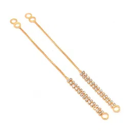 Jewar Mandi Gold-Toned Classic Drop Earrings-picture-20