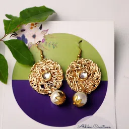 BeAbhika Contemporary Drop Earrings-image-8