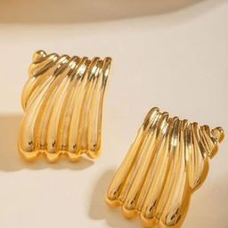 SUBHAGALANKAR Square Studs Earrings-52
