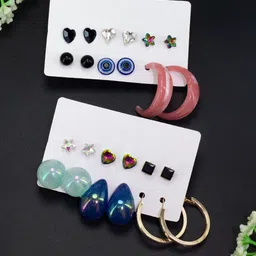 PRIVIU Quirky Studs Earrings-14