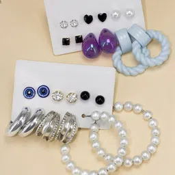 PRIVIU Quirky Studs Earrings-7