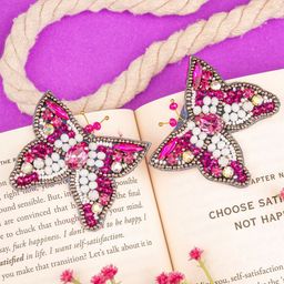 Crunchy Fashion Fabric Classic Studs Earrings-25