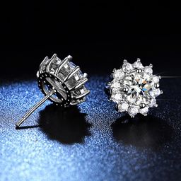 Designs & You Silver-Plated Studs Earrings-4