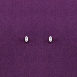 KAI JEWEL 92.5 Sterling Silver Rhodium-Plated Cubic Zirconia Studded Studs Earrings-36