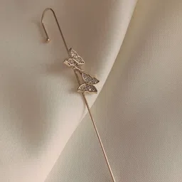 EL REGALO Gold-Plated Contemporary Ear Cuff Earring-40