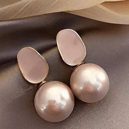 Jewels Galaxy Gold-Plated Contemporary Drop Earrings-9