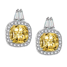 Designs & You Silver-Plated Contemporary Studs-30