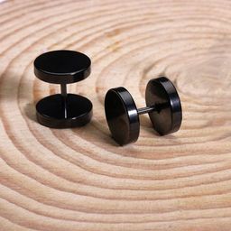 Yellow Chimes Stainless Steel Geometric Stud Earrings-55