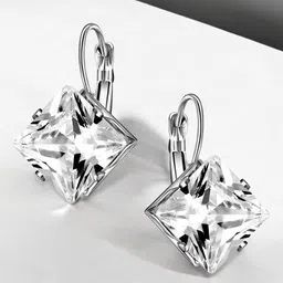 fabula Square Studs Earrings-16