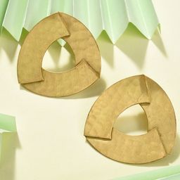 DressBerry Gold-Plated Contemporary Studs Earrings-29