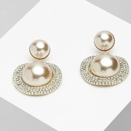 AVANT-GARDE PARIS Gold-Toned Spherical Drop Earrings-image-6