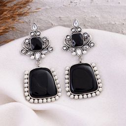 Silvermerc Designs Silver-Plated Classic Drop Earrings-10