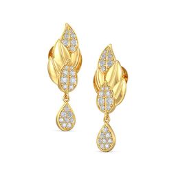 Joyalukkas BIS Hallmark 22KT Gold Drop Earrings 4.37 gm-image-95