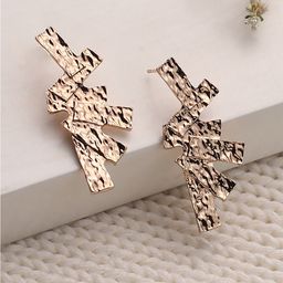 DressBerry Gold Toned Gold Plated Studs Earrings-image-85