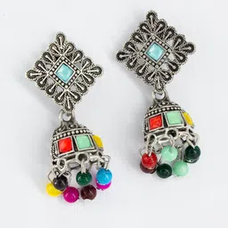 PRIVIU Circular Drop Earrings-41