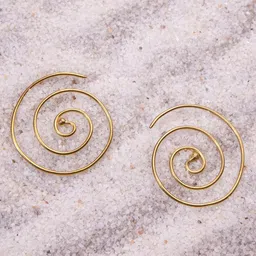 Studio One Love Circular Drop Earrings-image-10