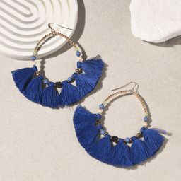 Accessorize Circular Drop Earrings image 1