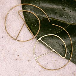 Studio One Love Circular Hoop Earrings-6