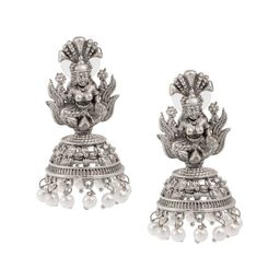 Shining Jewel - By Shivansh Contemporary Jhumkas Earrings-image-91